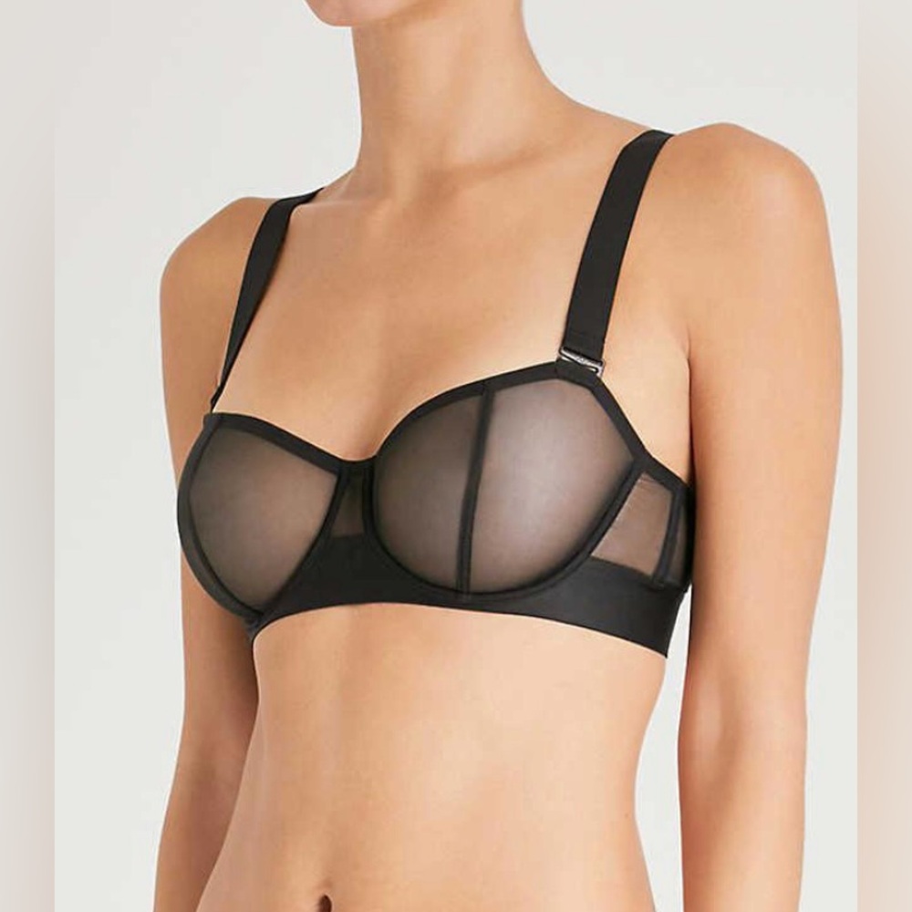 DKNY BLK SheerMulti-way, 36D *P1069